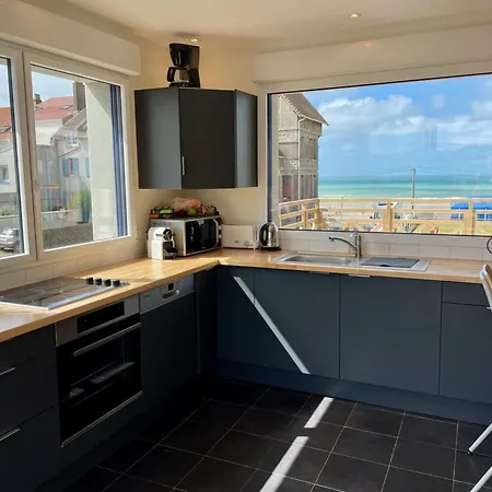 Duplex Elegant 3 Avec Terrasses, Draps Fournis, Wifi, Jardin, A - Fr-1-376-9 Apartment Ambleteuse